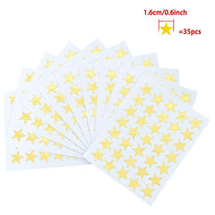 Golden Star Stickers: Student Rewards & Teacher Praise