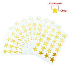 Golden Star Stickers: Student Rewards & Teacher Praise