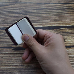 Mini Leather Cover Notebook 30 Blank Pages