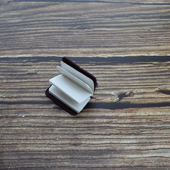 Mini Leather Cover Notebook 30 Blank Pages