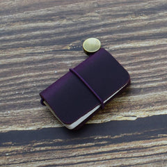 Mini Leather Cover Notebook 30 Blank Pages