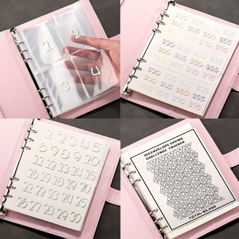 100 Envelopes Money Saving Challenge Binder
