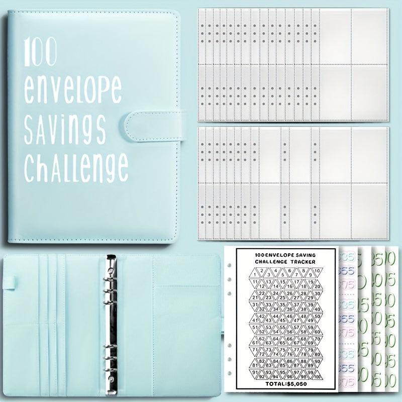 100 Envelopes Money Saving Challenge Binder