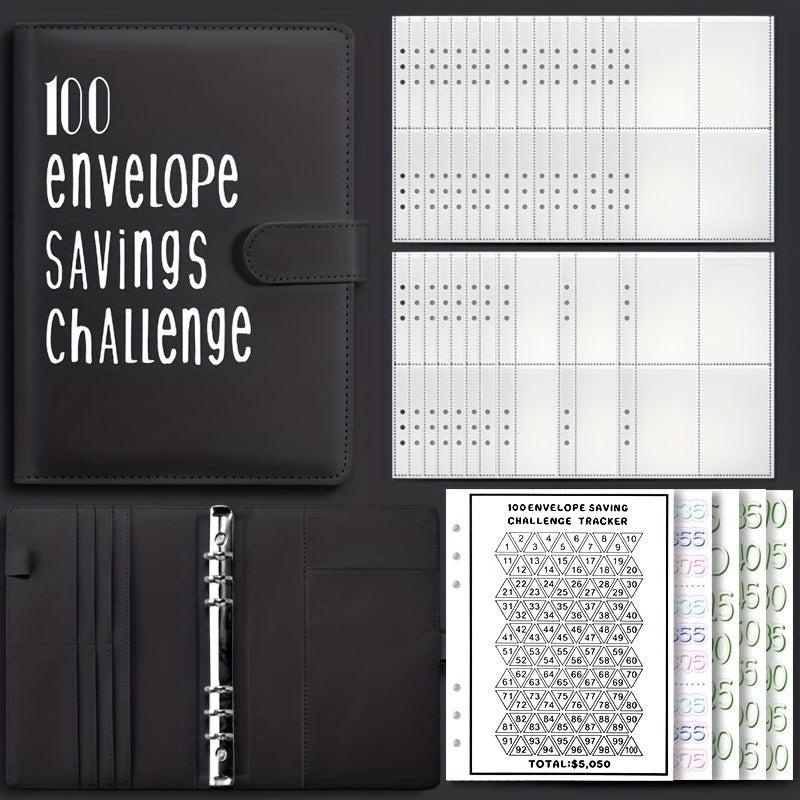 100 Envelopes Money Saving Challenge Binder