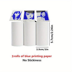 Instant Camera Printer Paper 57x30mm Sticker Photo Paper