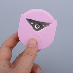 Purple Corner Rounder Punch for Professional Photo Finish