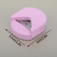 Purple Corner Rounder Punch for Professional Photo Finish