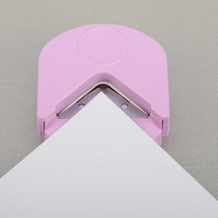 Purple Corner Rounder Punch for Professional Photo Finish