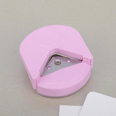 Purple Corner Rounder Punch for Professional Photo Finish