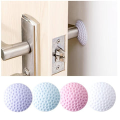 Rubber Wall Protectors Self Adhesive Door Handle Bumper Guard Stopper