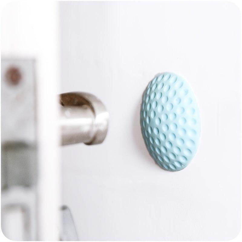 Rubber Wall Protectors Self Adhesive Door Handle Bumper Guard Stopper