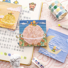 80 Sheets Little Prince Sticky Notes Creative Memo Paper