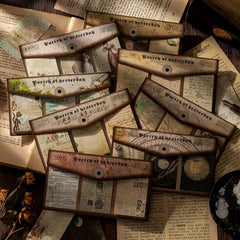 60pcs Pack Retro Memo Book Yesterday's Poetry Series for Journal & Collage