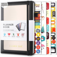 Weekly & Monthly Planner To Do List Notebook with Stickers