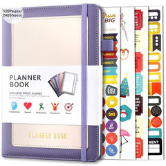 Weekly & Monthly Planner To Do List Notebook with Stickers