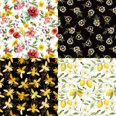 24 Sheets Scrapbooking DIY Paper for Origami and Greeting Cards