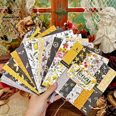 24 Sheets Scrapbooking DIY Paper for Origami and Greeting Cards