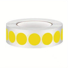 1000pcs 2.54x0.5cm Round Coding Circle Dot Labels Self Adhesive Sticker