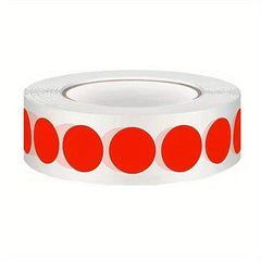1000pcs 2.54x0.5cm Round Coding Circle Dot Labels Self Adhesive Sticker