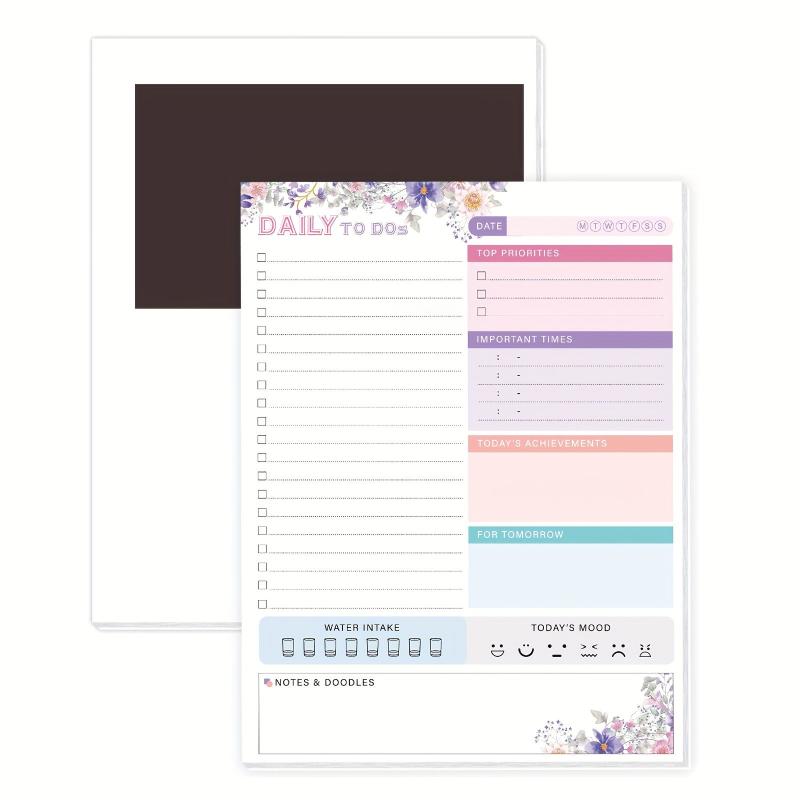 Tree Design To-Do List Notepad, 8.6 x 6.5 Inches, 52 Sheets