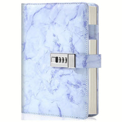Lockable Leather Journal With Combination Lock