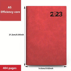 1pc A5 Efficiency Notepad Office School Supplies Loose Leaf Diary