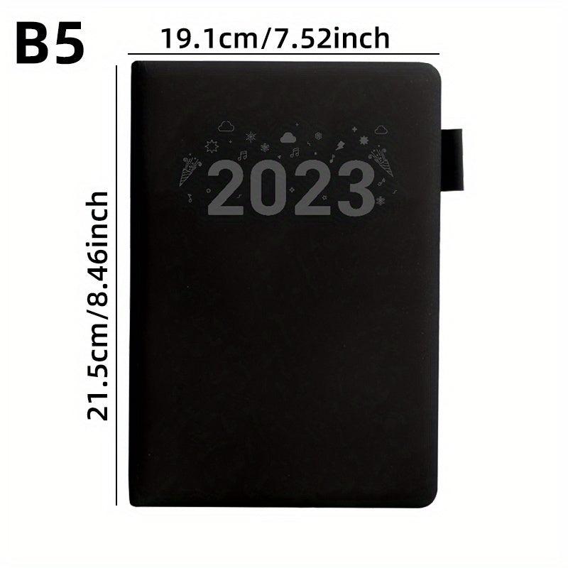 B5 Extra Thick 360 Pages Leather Business Notepad