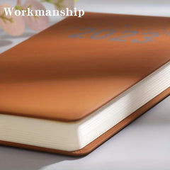 B5 Extra Thick 360 Pages Leather Business Notepad