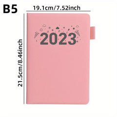 B5 Extra Thick 360 Pages Leather Business Notepad