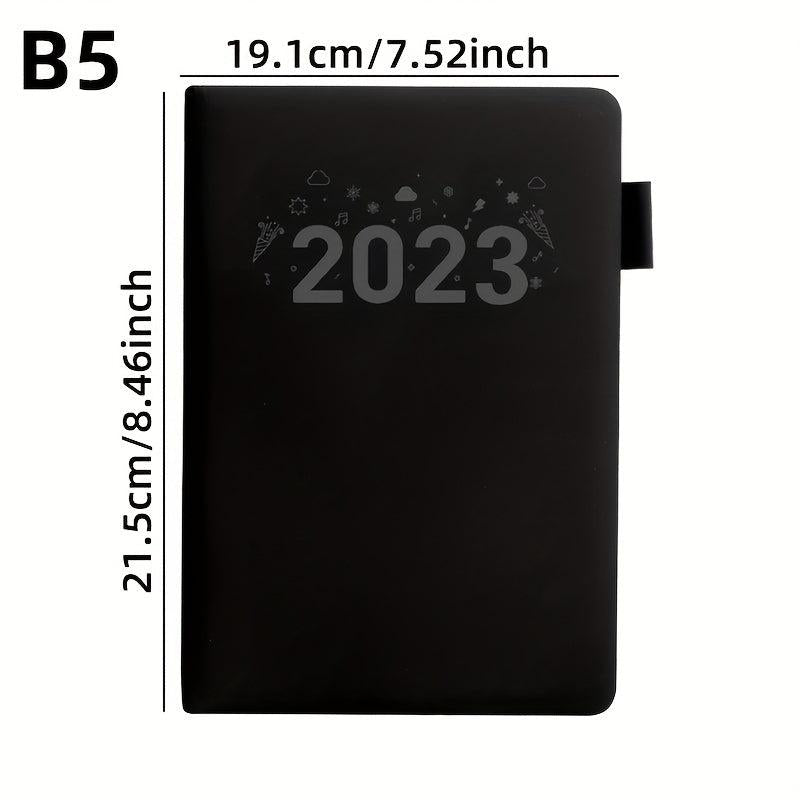 B5 Extra Thick 360 Pages Leather Business Notepad