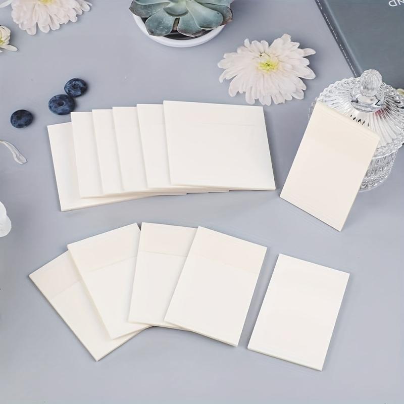 Translucent Sticky Notes 50 Sheets Waterproof Self Sticky Note Pads 1 Pack