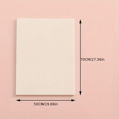 Translucent Sticky Notes 50 Sheets Waterproof Self Sticky Note Pads 1 Pack