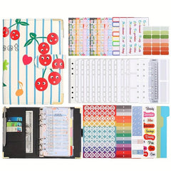 A6 Budget Binder Planner Book Cash Envelopes Saving Money Organizer