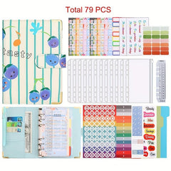 A6 Budget Binder Planner Book Cash Envelopes Saving Money Organizer