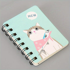 A7 Coil Portable Pocket Notebook Student Stationery Cartoon