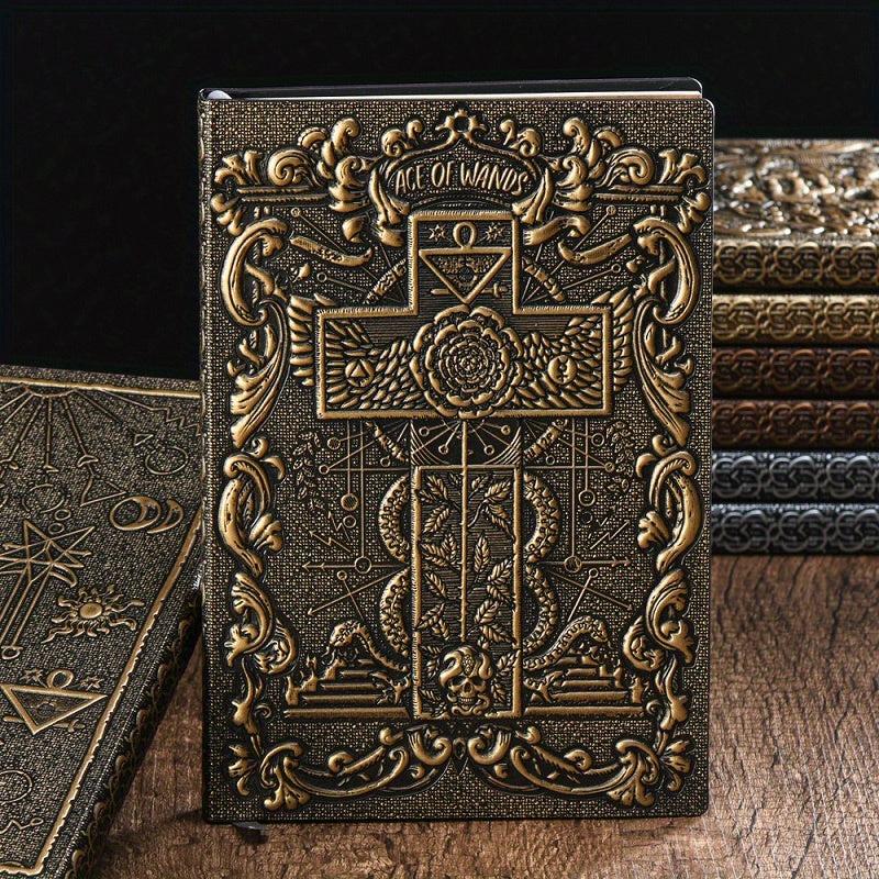 3D Relief Tarot Style Notepad Student Notebook