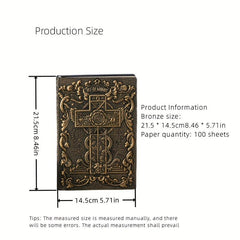 3D Relief Tarot Style Notepad Student Notebook