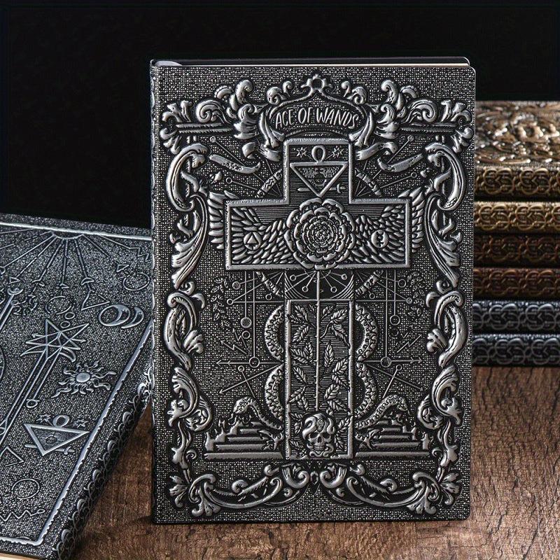 3D Relief Tarot Style Notepad Student Notebook