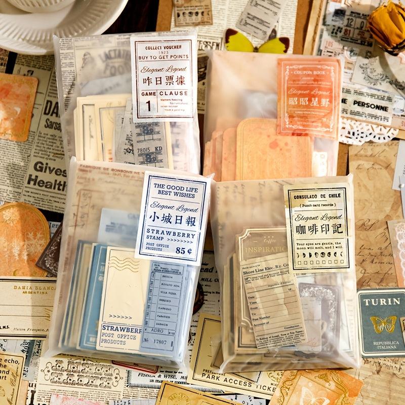 100 Sheets Scrapbook Paper Washi Specialty Light Paper