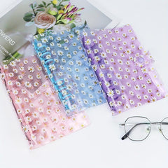 Daisy A6 Binder w/ 45 Pages of Loose Leaf Paper, Colorful PVC Hand Account Book