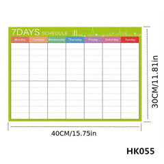 Magnetic Message Board Daily Life Schedule Table Whiteboard Paste Memo Note