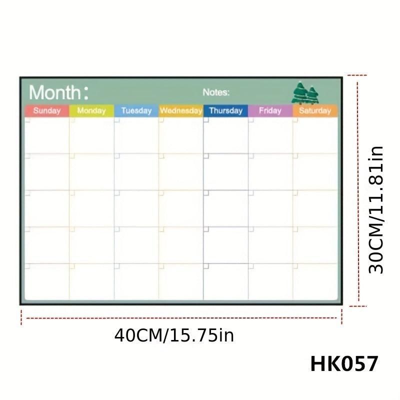 Magnetic Message Board Daily Life Schedule Table Whiteboard Paste Memo Note