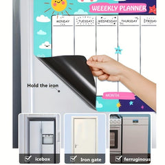 Magnetic Message Board Daily Life Schedule Table Whiteboard Paste Memo Note