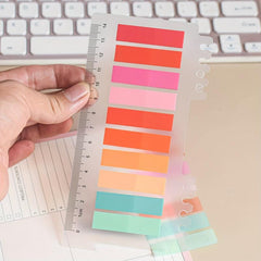 200 Sheets PET Sticky Notes Index Stickers Note Stickers Label Paper