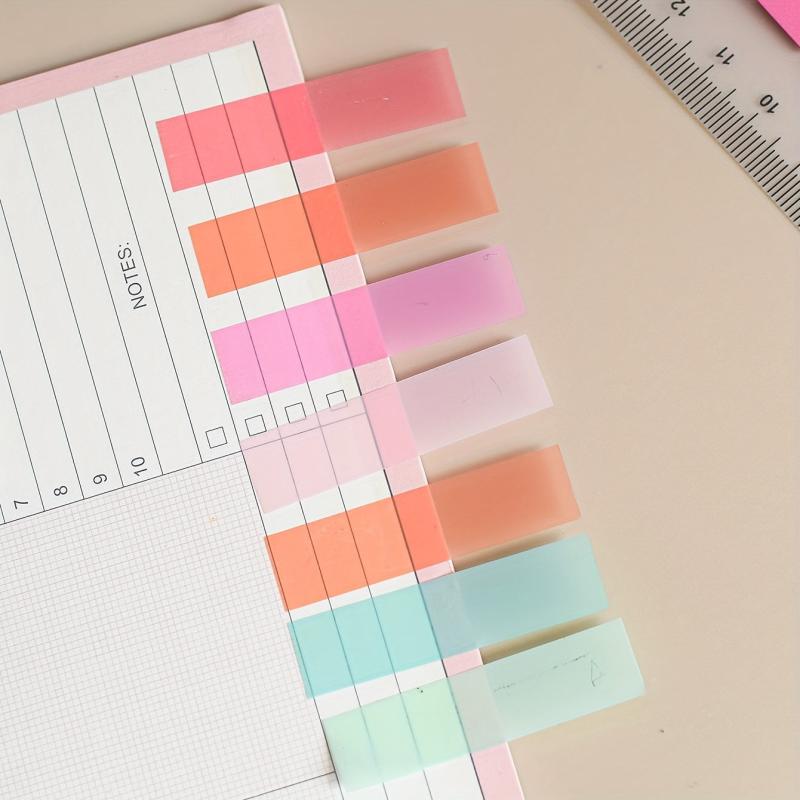 200 Sheets PET Sticky Notes Index Stickers Note Stickers Label Paper