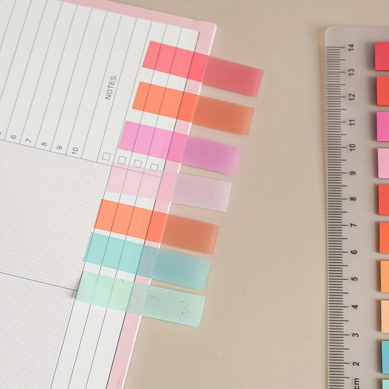 200 Sheets PET Sticky Notes Index Stickers Note Stickers Label Paper
