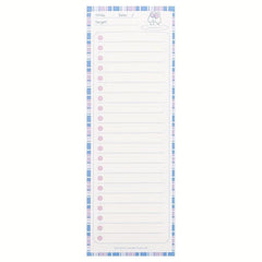 1pc Ins Creative Horizontal Line Grid Memo Plan Book