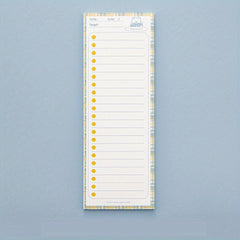 1pc Ins Creative Horizontal Line Grid Memo Plan Book