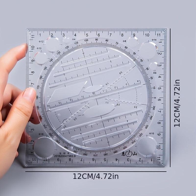 Multifunctional Transparent Ruler