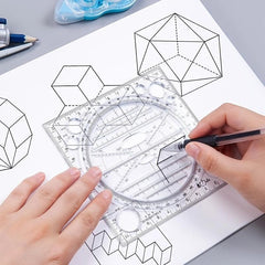 Multifunctional Transparent Ruler